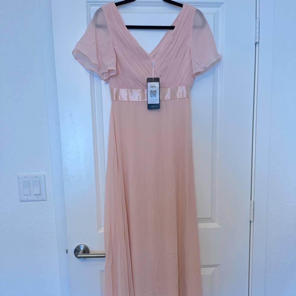 Ever Pretty formal Maxi dress Small US4 Pink